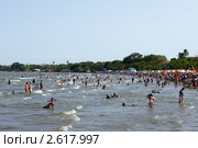 Пляж на озере, Никарагуа (2011 год). Редакционное фото, фотограф Валерий Шанин / Фотобанк Лори