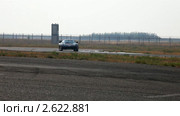 Машина на трассе (2010 год). Редакционное видео, видеограф Гурьянов Андрей / Фотобанк Лори