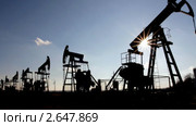 Добыча нефти. Стоковое видео, видеограф Михаил Коханчиков / Фотобанк Лори