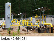Газораспределительная подстанция на газовом трубопроводе (2011 год). Редакционное фото, фотограф Михаил Яковлев (ktynzq) / Фотобанк Лори