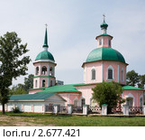 Город Иркутск, Спасо-Преображенская церковь (2007 год). Стоковое фото, фотограф Солодовникова Елена / Фотобанк Лори