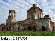 Пыёлдино. Церковь Николая Чудотворца. Стоковое фото, фотограф Александр Токарев / Фотобанк Лори