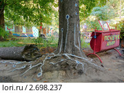 "Пэчворк дворик". Одесса, Украина (2011 год). Редакционное фото, фотограф Некрасов Андрей / Фотобанк Лори