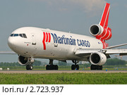 Грузовой лайнер Md-11F авиакомпании Martinair Cargo (2011 год). Редакционное фото, фотограф Александр Тарасенков / Фотобанк Лори