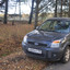 Легковой автомобиль Ford Fusion припаркован на обочине асфальтовой дороги (2009 год). Редакционное фото, фотограф Дмитрий Абушкин / Фотобанк Лори