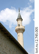 Мечеть хана Узбека и медресе (1314). Минарет. Старый Крым (2011 год). Стоковое фото, фотограф Щеголева Ольга / Фотобанк Лори