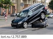 Дорожно-транспортное происшествие (2011 год). Редакционное фото, фотограф Александр Алексеев / Фотобанк Лори