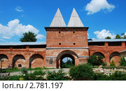 Зарайск. Кремль. Никольская башня (2011 год). Редакционное фото, фотограф lana1501 / Фотобанк Лори