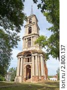 Город Венёв. Николаевская колокольня (2011 год). Стоковое фото, фотограф Сергей Лаврентьев / Фотобанк Лори