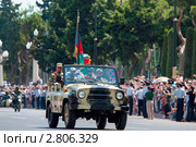 Баку  26 июня 2011. Военный парад в Баку. Азербайджан. Редакционное фото, фотограф Elnur / Фотобанк Лори