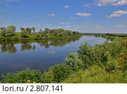 Река Угра. Стоковое фото, фотограф Елена Коромыслова / Фотобанк Лори