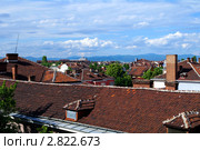 Вид на крыши города София, Болгария (2010 год). Стоковое фото, фотограф Алексей Стоянов / Фотобанк Лори
