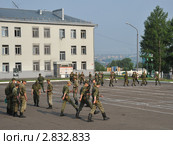 Строевая подготовка (2011 год). Редакционное фото, фотограф Free Wind / Фотобанк Лори