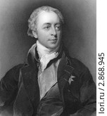 Английский дворянин Уильям Лонсдейл. Гравюра 1800 года. Стоковая иллюстрация, иллюстратор Georgios Kollidas / Фотобанк Лори