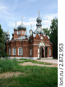 Спасо-Кладбищенская церковь. г. Бежецк Тверской области (2011 год). Стоковое фото, фотограф Вячеслав Палес / Фотобанк Лори