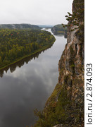 Вид на долину реки. Стоковое фото, фотограф Павел Спирин / Фотобанк Лори