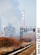 Ясиновский коксохимзавод - промзона (2010 год). Стоковое фото, фотограф Короленко Елена / Фотобанк Лори