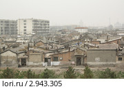 Трущобы в старой части города Датун, провинция Шаньси, Китай (Datong, Shanxi, China) (2010 год). Стоковое фото, фотограф Vladislav Osipov / Фотобанк Лори