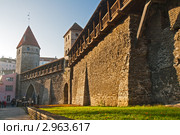 Крепостная стена, Таллин (2011 год). Стоковое фото, фотограф Юлия Бабкина / Фотобанк Лори