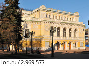 Нижегородский Академический Театр Драмы (2011 год). Стоковое фото, фотограф Денис Ларкин / Фотобанк Лори