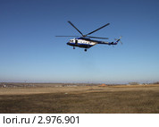 Полицейский вертолёт (2011 год). Редакционное фото, фотограф Free Wind / Фотобанк Лори