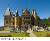 Массандровский дворец в Ялте (2011 год). Редакционное фото, фотограф Алексей Пантелеев / Фотобанк Лори