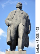 Памятник Владимиру Ильичу Ленину. Площадь Ленина. Ростов-на-Дону (2011 год). Редакционное фото, фотограф Олег Пчелов / Фотобанк Лори