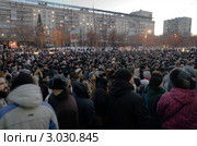 Митинг в Самаре (2011 год). Редакционное фото, фотограф Антон Стариков / Фотобанк Лори