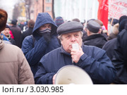 Петрозаводск, Карелия - митинг у здания Правительства 10 декабря 2011 года. Редакционное фото, фотограф Павел С. / Фотобанк Лори