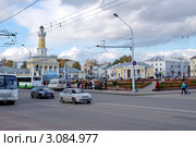 Кострома, Сусанинская площадь (2011 год). Редакционное фото, фотограф Илюхина Наталья / Фотобанк Лори