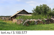 Дрова и сараи (2011 год). Стоковое фото, фотограф Анатолий Матвейчук / Фотобанк Лори