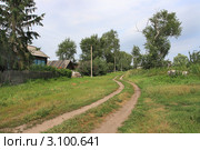 Деревенская улочка. Стоковое фото, фотограф Анатолий Матвейчук / Фотобанк Лори