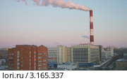 Завод УЗЭМИК, Уфа. Уфимский завод эластомерных материалов (2011 год). Стоковое видео, видеограф Mikhail Erguine / Фотобанк Лори