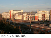 Здание вокзала станции Орша-Центральная (2011 год). Редакционное фото, фотограф Юрий Акимов / Фотобанк Лори