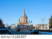 Ярославль, часовня Александра Невского (2012 год). Стоковое фото, фотограф ElenArt / Фотобанк Лори