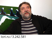 Художник Дмитрий Шагин (2012 год). Редакционное фото, фотограф Александр Тарасенков / Фотобанк Лори