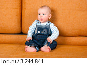 Семимесячный ребенок. Стоковое фото, фотограф Куликова Вероника / Фотобанк Лори