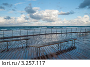 Площадка с видом на море (2012 год). Стоковое фото, фотограф Сергей Бойков / Фотобанк Лори