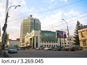 Новосибирск. Здание Сбербанка (2011 год). Редакционное фото, фотограф Павел Просветов / Фотобанк Лори