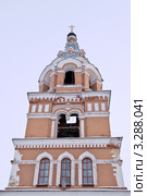 Ознобишино. Колокольня Церкви Троицы Живоначальной (2012 год). Стоковое фото, фотограф Илюхина Наталья / Фотобанк Лори