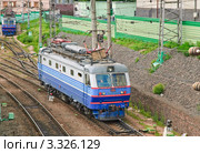 Электровоз ЧС2К-810 (2010 год). Редакционное фото, фотограф Алёшина Оксана / Фотобанк Лори