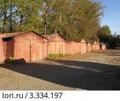 Гаражи (2010 год). Стоковое фото, фотограф Юрий Акимов / Фотобанк Лори