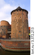 Башня «Молочный кувшин» (Milchkannenturm, 1519 г.). Историческая часть города Гданьска, Польша (2012 год). Стоковое фото, фотограф Иван Марчук / Фотобанк Лори