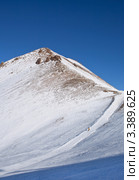 Склон горнолыжного курорта Чимбулак, Алма-Ата, Казахстан. Стоковое фото, фотограф Наталья Чуб / Фотобанк Лори
