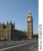 Биг-Бен и Здания Парламента., Лондон (2007 год). Стоковое фото, фотограф Светлана Кудрина / Фотобанк Лори