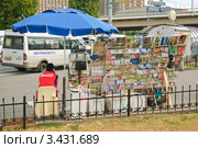 Уличная торговля прессой (2010 год). Редакционное фото, фотограф Алёшина Оксана / Фотобанк Лори