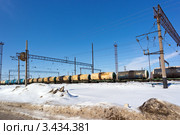 Город Канаш. Чувашия. Железнодорожный узел (2012 год). Редакционное фото, фотограф Сергей Лаврентьев / Фотобанк Лори