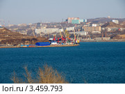 Порт Владивосток. Причалы в бухте "Диомид" (2012 год). Стоковое фото, фотограф Сергеев Игорь / Фотобанк Лори