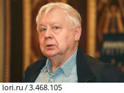 Народный артист СССР Олег Табаков (2012 год). Редакционное фото, фотограф Александр Тарасенков / Фотобанк Лори