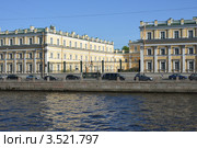Фонтанка. Особняк Г.Р.Державина. Санкт-Петербург (2012 год). Стоковое фото, фотограф Александр Алексеев / Фотобанк Лори